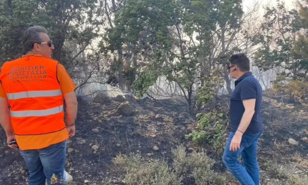 Έβρος: Καλύτερη η εικόνα στην φωτιά της Λευκίμης-Σηκωθηκαν ξανά τα εναέρια(φωτογραφίες)